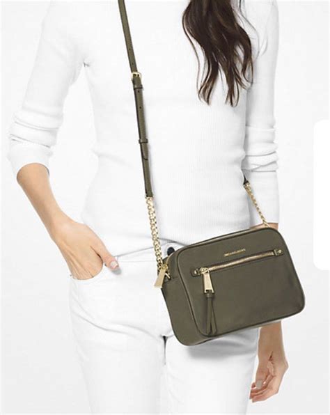 Polly Large Nylon Crossbody Bag 